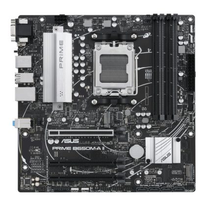 Motherboard ASUS PRIME B650M-A II, AMD B650, Socket AM5, Micro ATX, DDR5