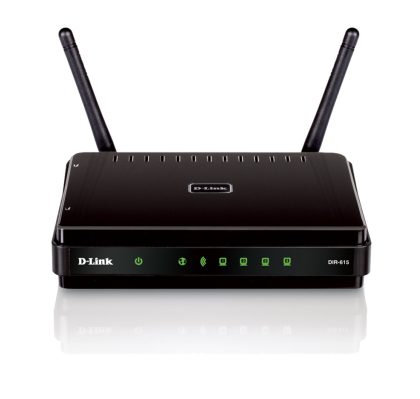 Router D-Link DIR-615 Wireless N 300 Mbps, 5 Puertos Fast Ethernet, 2 Antenas Externas, Repetidor