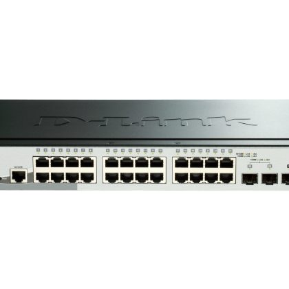 Switch D-Link SmartPro DGS-1510 Administrable 24 Puertos GbE + 2 SFP + 2 SFP+ 10G