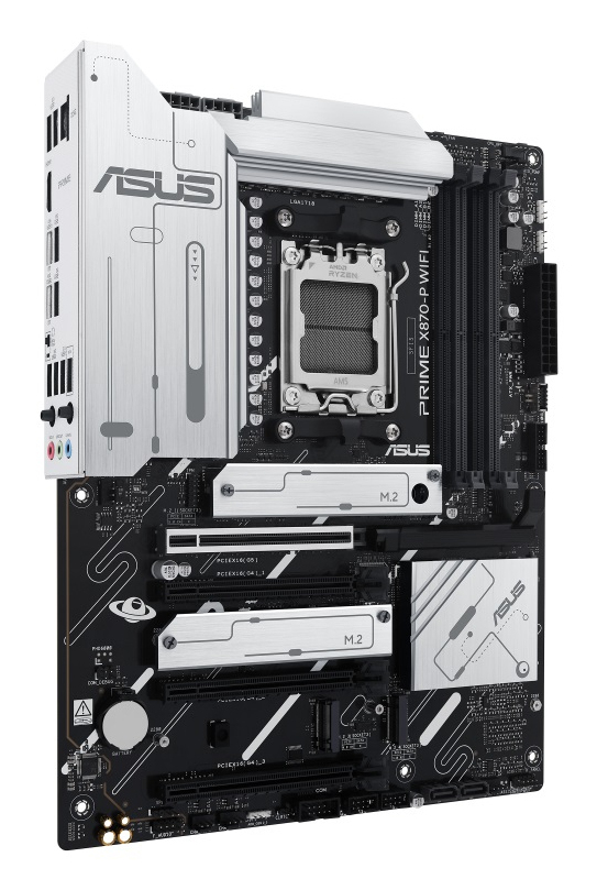Motherboard ASUS PRIME X870-P WIFI – Chipset AMD X870, Socket AM5, DDR5, ATX - Imagen 3