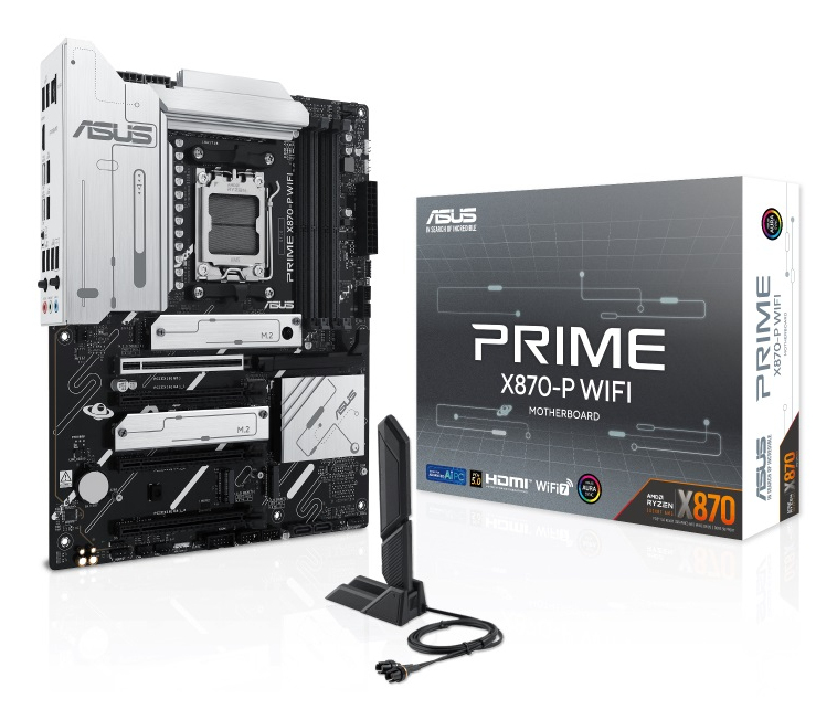 Motherboard ASUS PRIME X870-P WIFI – Chipset AMD X870, Socket AM5, DDR5, ATX