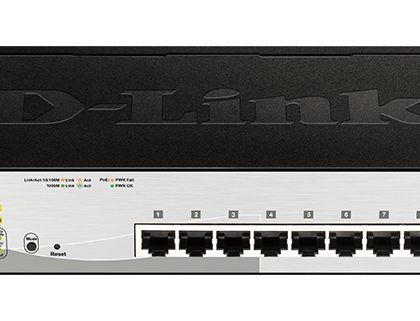 Switch PoE Web Smart 10 Puertos Gigabit D-Link DGS-1210-10P