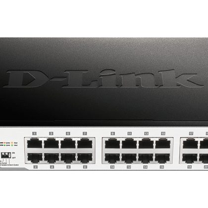 Switch Gigabit D-Link DGS-1024D - 24 Puertos 10/100/1000 Mbps, Plug and Play, Eficiencia Energética
