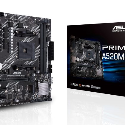 Motherboard ASUS PRIME A520M-K, AM4, Micro ATX, DDR4