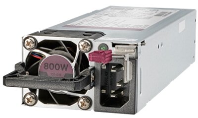 Fuente de alimentación HPE 865414-B21 800W 80 Plus Platinum Hot-Plug para servidores ProLiant Gen10