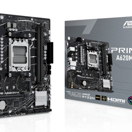 Motherboard ASUS PRIME A620M-K AM5 Micro ATX, DDR5, Chipset AMD A620