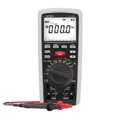 Megóhmetro Digital VOLTCRAFT ET-200 1000V 20GΩ
