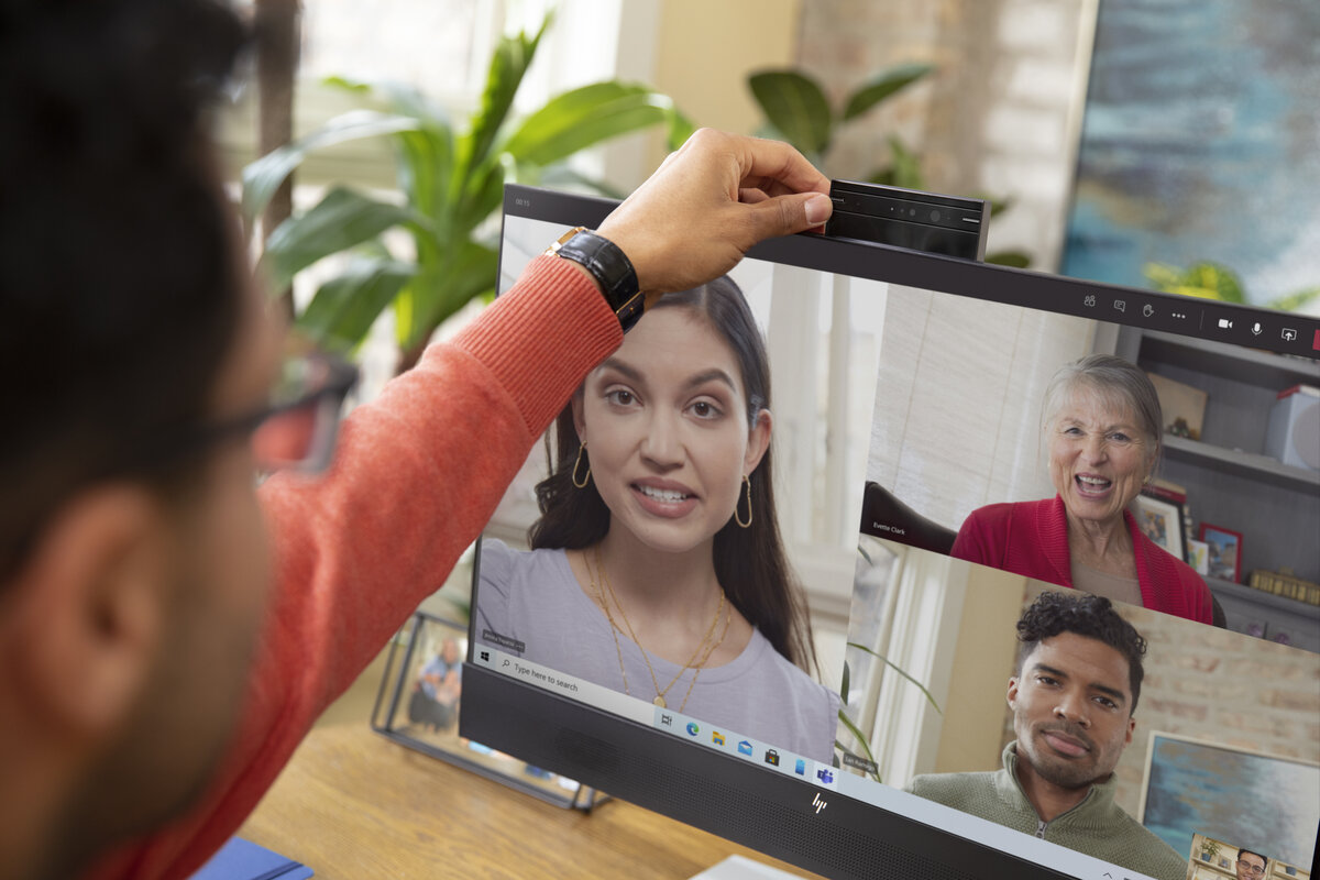 Monitor HP E24mv G4 23.8" FHD IPS - Oficina y Hogar