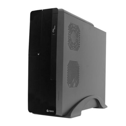 Case Teros TE-1039S Slim 250W USB 3.0 Audio DVD Negro