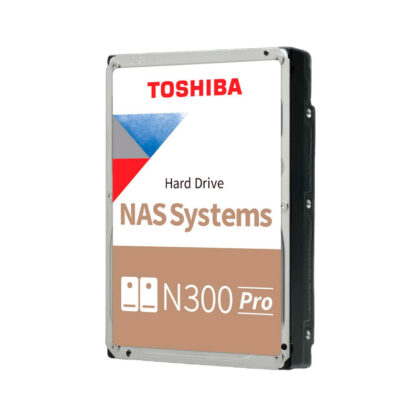 Disco Duro Toshiba N300 PRO 22TB SATA 6.0 Gb/s 7200rpm 1024MB Cache 3.5"