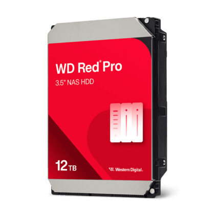 Disco Duro Western Digital Red Pro NAS 12TB SATA 7200rpm 3.5" WD122KFBX
