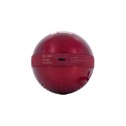 Parlante Inalámbrico TEROS TE-6018R Merry Christmas, Bluetooth 5.3, USB-C, Rojo