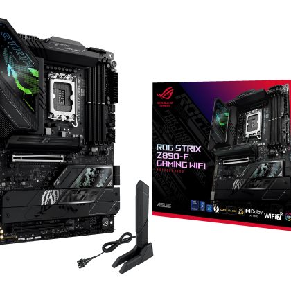 ASUS ROG STRIX Z890-F GAMING WIFI - Motherboard ATX con Chipset Intel Z890, LGA 1851, DDR5, HDMI, DP