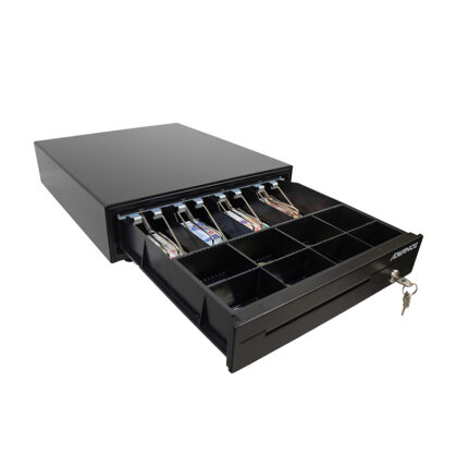 Caja para Efectivo Advance ADV-5421, 4 Ranuras, RJ11, Negra