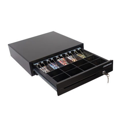 Caja Registradora Advance ADV-6406, 5 Ranuras, RJ11, Negro