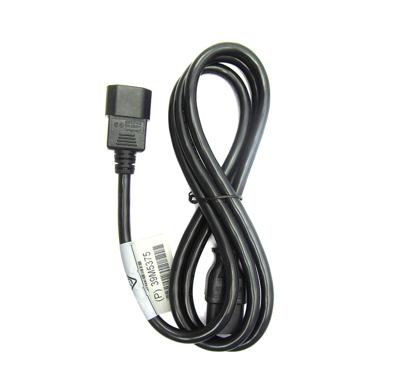 Cable de Poder Lenovo 39Y7937 1.5m C13 a C14 10A Negro