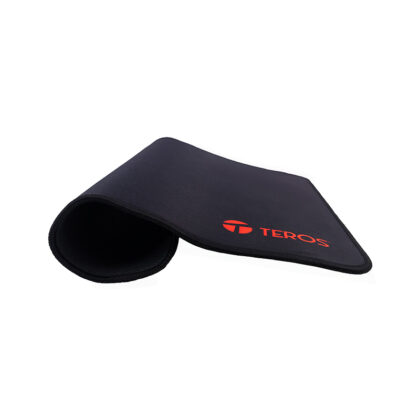 Mouse Pad TEROS TE-3017S Negro, Base Goma Superficie Lisa