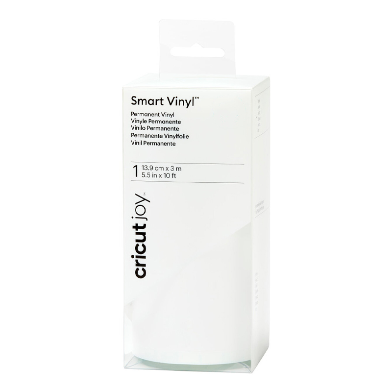 Vinilo Permanente Smart para Cricut Joy Blanco 13.9cm x 3m