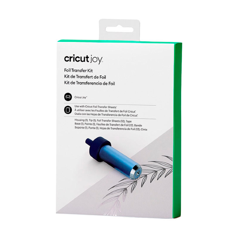 Kit de Transferencia para Foil Cricut Joy - Plateado, 12 Láminas