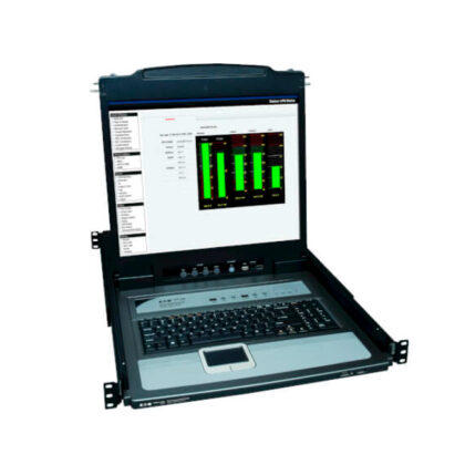 Consola KVM Tripp-Lite 16 Puertos 1U Rack B020-U16-19-K LCD 19"