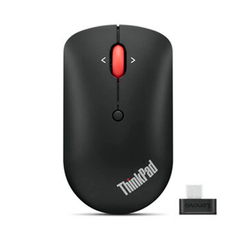 Mouse Lenovo Thinkpad Essential Inalámbrico Receptor USB Tipo-C Negro