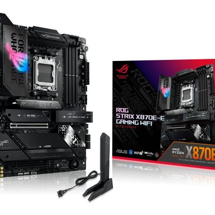 Motherboard ASUS ROG STRIX X870E-E GAMING WIFI, AMD X870E, AM5, ATX, DDR5, RGB