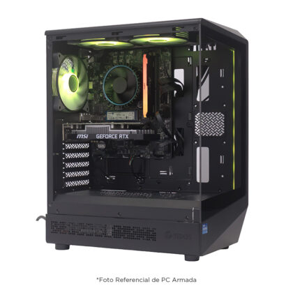 Case Gamer Teros TE-1321G Mid Tower RGB USB 3.0 Negro