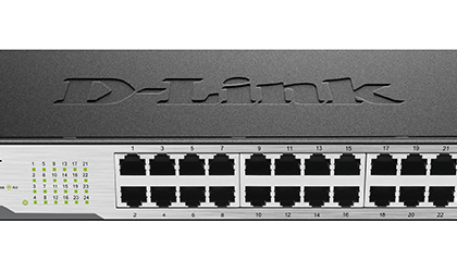 Switch D-Link DES-1024D 24 Puertos 10/100 Mbps Rack Autovoltaje
