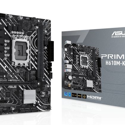 ASUS PRIME H610M-K Motherboard LGA1700 DDR5 Micro ATX Intel H610