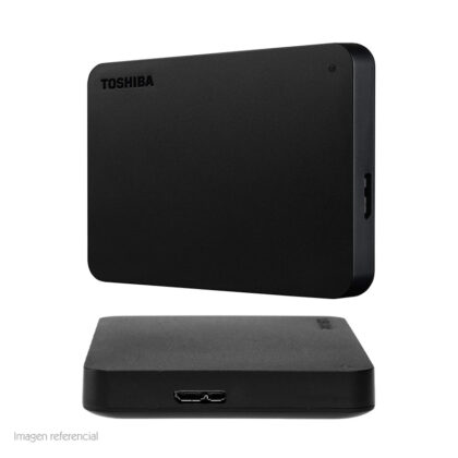 Disco Duro Externo Toshiba Canvio Basic 2TB USB 3.0 Negro