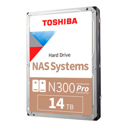 Disco Duro HDD Toshiba N300 Pro 14TB NAS 7200rpm 512MB