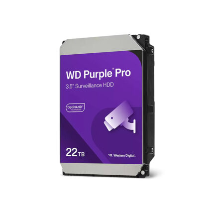 Disco Duro Western Digital WD Purple Pro 22TB SATA 7200RPM 3.5" 512MB Cache