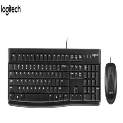 Teclado + Mouse Logitech MK120 USB Negro 920-004428