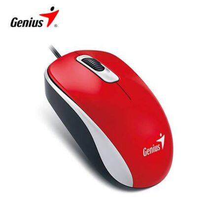 Mouse Genius DX-110 Óptico USB 1000 DPI Rojo