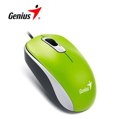 Mouse Genius DX-110 Óptico USB 1000 DPI Verde