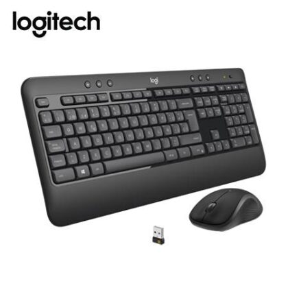 Kit Teclado + Mouse Logitech MK540 Inalámbrico USB Negro