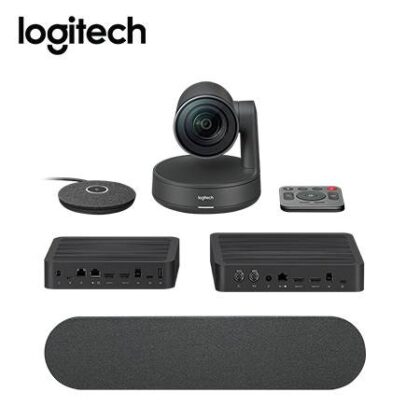 Kit Videoconferencia Logitech Rally Bundle Cámara 4K + Altavoz + Micrófono