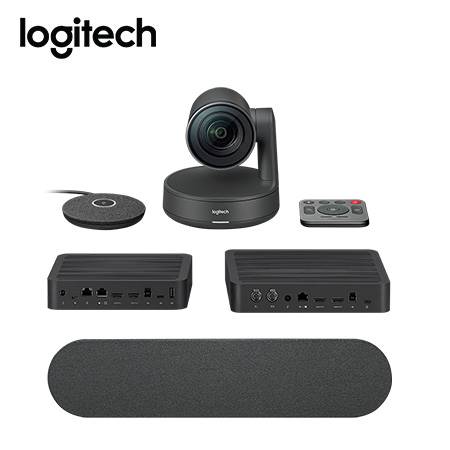 Kit Videoconferencia Logitech Rally Bundle Cámara 4K + Altavoz + Micrófono