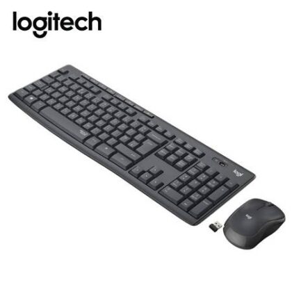 Combo Teclado y Mouse Logitech MK295 Silent Wireless USB Black