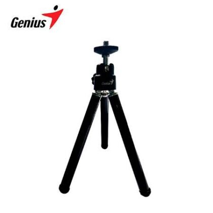Trípode Genius para Webcam 25.1 cm Negro/Plateado (31250016400)