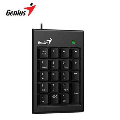 Teclado Numérico Genius Numpad 110 USB Negro Teclas Chocolate