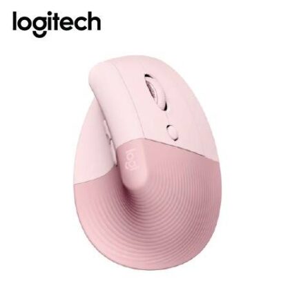 Mouse Ergonómico Vertical Inalámbrico Logitech Lift Rose