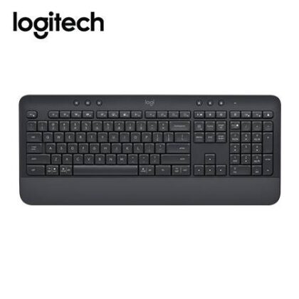 Teclado Logitech Signature K650 Inalámbrico Bluetooth/Receptor USB Negro