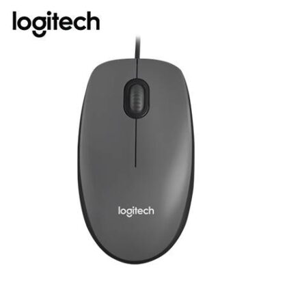 Mouse Logitech M90 USB Negro/Gris Óptico 3 Botones