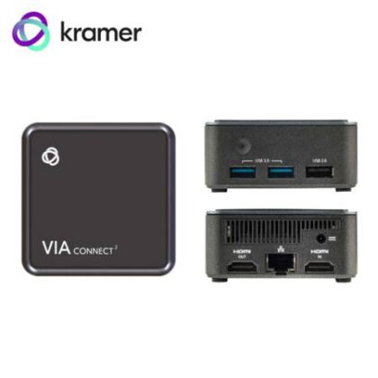 Solución Inalámbrica Kramer VIA-Connect2 para Presentaciones y VC