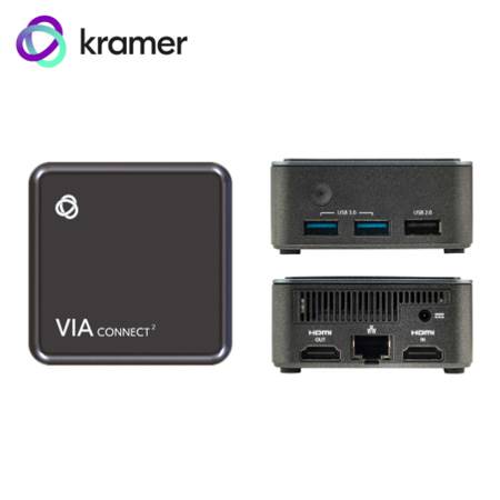 Solución Inalámbrica Kramer VIA-Connect2 para Presentaciones y VC