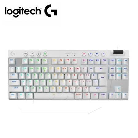 Teclado Logitech Pro X TKL Light Speed USB White