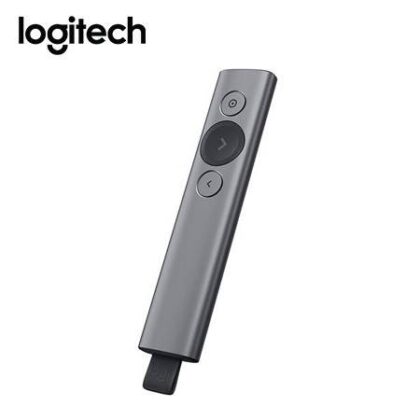 Puntero Presentador Logitech Spotlight Inalámbrico 30m Gris