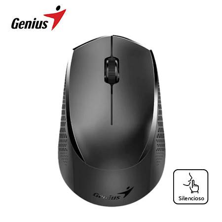 Mouse Genius NX-8000S Inalámbrico Dual Bluetooth/2.4GHz Silencioso Ergonómico