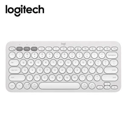 TECLADO LOGITECH PEBBLE 2 K380S BLUETOOTH INALÁMBRICO BLANCO